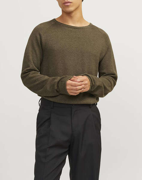 JACK&JONES JJEHILL KNIT CREW NECK NOOS