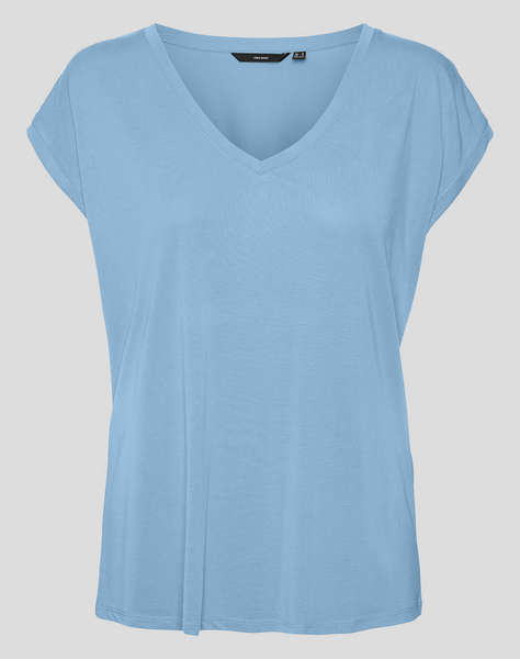 VERO MODA VMFILLI SS V-NECK TEE GA NOOS