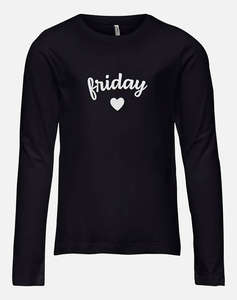 ONLY KOGWEEKDAY REG L/S FIGURE TOP BOX JRS TRIČKO