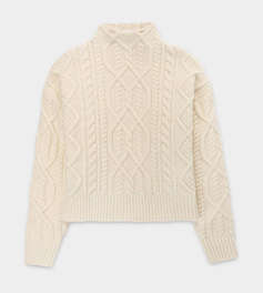 UGG Janae Cable Knit Sweater Short