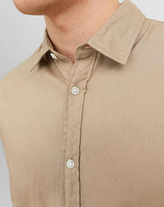 JACK&JONES JJEGINGHAM TWILL SHIRT L/S NOOS