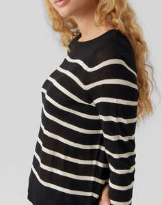 VERO MODA VMNOVA LS O-NECK PULOVR GA NOOS