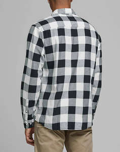 JACK&JONES JJEGINGHAM TWILL SHIRT L/S NOOS