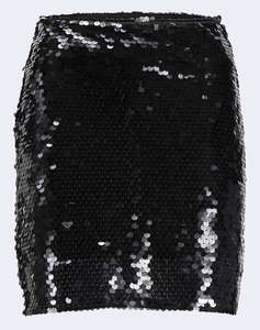 JJXX JXAVA SEQUIN SHORT SKIRT WVN