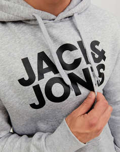 JACK&JONES MIKINA JJECORP LOGO SWEAT HOOD NOOS