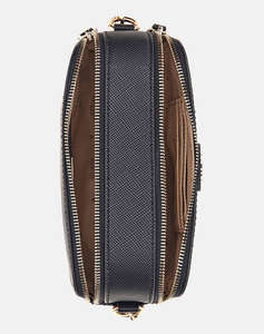 GUESS NOELLE CROSSBODY CAMERA TAŠKA DÁMSKÁ (Rozměry: 20.5 x 14 x 7.5 cm)