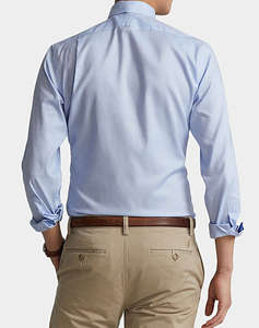 RALPH LAUREN S EST PPC NK-LONG SLEEVE-DRESS SHIRT