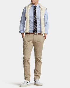 RALPH LAUREN S EST PPC NK-LONG SLEEVE-DRESS SHIRT