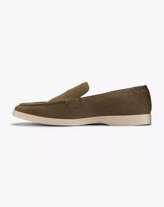 CLARKS Torford Easy Olive Suede