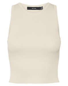 VERO MODA VMGINNY SL O-NECK CROP TOP NOOS