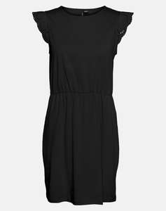 VERO MODA VMEMILY SL GATHERING DRESS JRS NOOS