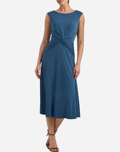 LAUREN RALPH LAUREN STR MATTE JERSEY-DRESS