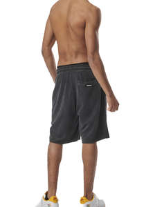 BODY ACTION MENS NATURAL DYE TERRY BERMUDA