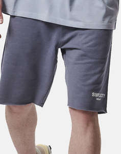 BODY ACTION MENS RAW EDJE SWEAT SHORTS