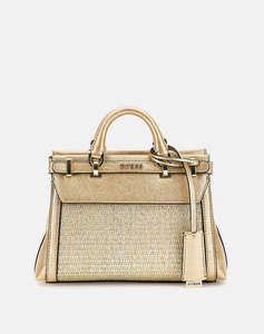 GUESS SESTRI MINI SATCHEL TAŠKA DÁMSKÁ (Rozměry: 24 x 16 x 7 cm)