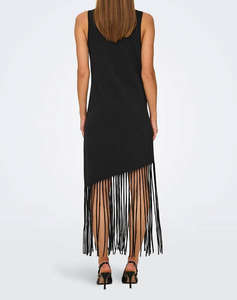 ONLY ONLZINNA S/L FRINGE DRESS CS JRS