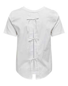 ONLY ONLJILL S/S BOW TOP MIX JRS