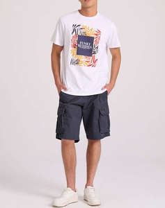 FUNKY BUDDHA Loose fit cargo bermudy