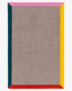 SUN OF A BEACH Multi Greige | Signature Beach Towel (Rozměry: 100 x 145 cm)