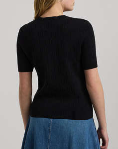 LAUREN RALPH LAUREN JAMYZAH-SHORT SLEEVE-PULLOVER