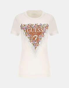 GUESS SS CN BOUQUET TRIANGLE TEE TRIČKO DÁMSKÉ