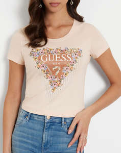 GUESS SS CN BOUQUET TRIANGLE TEE TRIČKO DÁMSKÉ