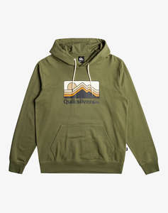 QUIKSILVER QS GRADIENT MOUNTAINS HOODIE MIKINA PÁNSKÁ