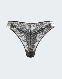 GUESS BELLE THONG - DAILY LACE SPODNÍ PRÁDLO W