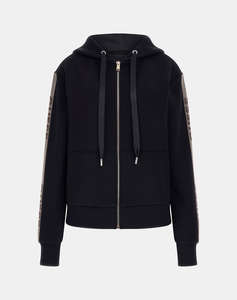 GUESS HOOD STUDS LOGO SWEATSHIRT MIKINA DÁMSKÁ