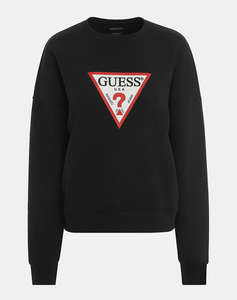 GUESS JEANS GJ CN OS ICONIC TRIANGLE SWEAT MIKINA DÁMSKÁ