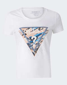 GUESS SS CN LEO TRIANGLE TEE TRIČKO DÁMSKÉ