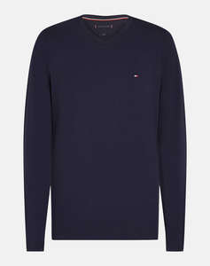 TOMMY HILFIGER STRETCH SLIM FIT LONG SLEEVE TEE