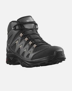 SALOMON HIKING & MULTIF - X-SERIES X BRAZE MID GTX BLACK / PHANTOM / VINTAGE KHAKI BOTY PÁNSKÉ