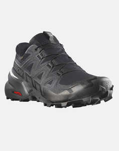 SALOMON TRAIL RUNNING - CROSS SPEEDCROSS 6 GTX BLACK / BLACK / PHANTOM BOTY PÁNSKÉ