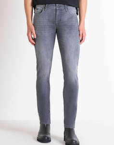 ANTONY MORATO MMDT00241FA750528W01893 MIN OF 10 JEANS OZZY TAPERED FIT IN POWER STRETCH GREY DENIM KALHOTY