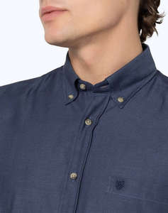 THE BOSTONIANS KOŠILE TWILL REGULAR FIT Plain TWILL Button-down Regular Fit