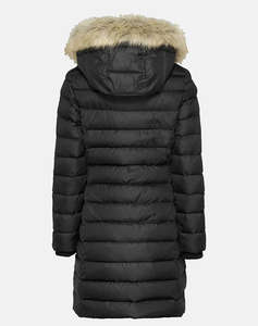 TOMMY JEANS TJW ESSENTIAL HOODED DOWN COAT