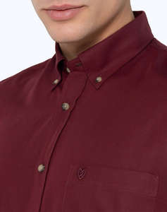 THE BOSTONIANS KOŠILE TWILL REGULAR FIT Plain TWILL Button-down Regular Fit