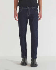 ANTONY MORATO MMDT00282FA750500W01919JEANS KURT COMFORT TAPERED FIT IN AUTHENTIC BLUE DENIM KALHOTY