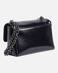 CALVIN KLEIN RE-LOCK SM SHOULDER BAG_SHINY (Rozměry: 17 x 13 x 4 cm)