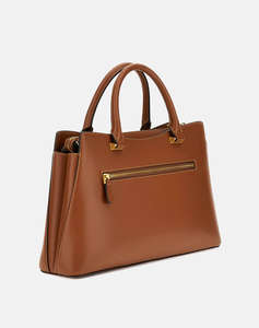 GUESS KUBA TRI COMPARTMENT SATCHEL TAŠKA DÁMSKÁ (Rozměry: 34 x 10 x 21 cm)