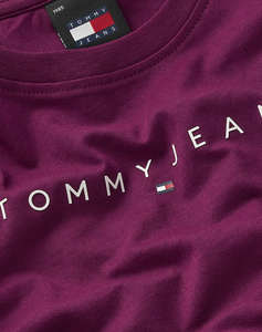 TOMMY JEANS TJW SLIM LINEAR TEE EXT