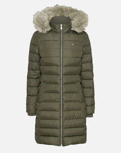 TOMMY JEANS TJW ESSENTIAL HOODED DOWN COAT