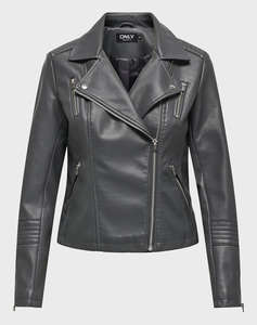 ONLY ONLGEMMA FAUX LEATHER BIKER OTW NOOS